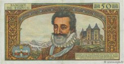 50 Nouveaux Francs HENRI IV FRANCIA  1959 F.58.02 MBC