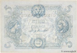 5 Francs ALGERIA  1921 P.071b XF