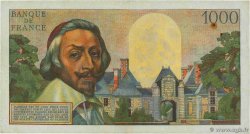 1000 Francs RICHELIEU FRANCIA  1957 F.42.25 q.SPL