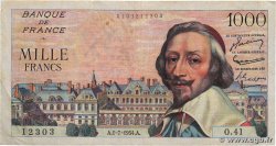 1000 Francs RICHELIEU FRANCE  1954 F.42.06 F