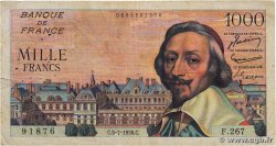 1000 Francs RICHELIEU FRANCIA  1956 F.42.21