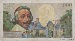 1000 Francs RICHELIEU FRANCIA  1956 F.42.23 q.BB