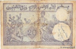 20 Francs ALGERIA  1928 P.078b G