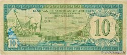 10 Gulden NETHERLANDS ANTILLES  1979 P.16a F