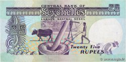 25 Rupees SEYCHELLES  1989 P.33 TB+