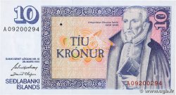 10 Kronur ISLANDIA  1961 P.48a EBC+