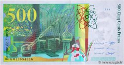 500 Francs PIERRE ET MARIE CURIE FRANCE  1994 F.76.01 SPL+