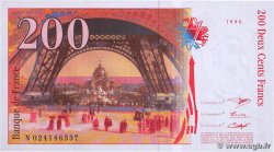 200 Francs EIFFEL FRANCE  1996 F.75.02 UNC-