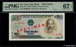 50 Dong Spécimen VIETNAM  1985 P.096s FDC