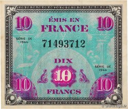 10 Francs DRAPEAU FRANCE  1944 VF.18.01 TTB