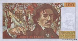 100 Francs DELACROIX modifié FRANCIA  1987 F.69.11 AU+