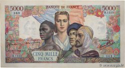 5000 Francs EMPIRE FRANÇAIS FRANCIA  1945 F.47.44