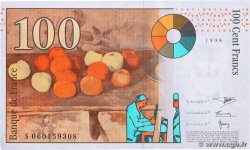 100 Francs CÉZANNE FRANCE  1998 F.74.02 pr.SUP