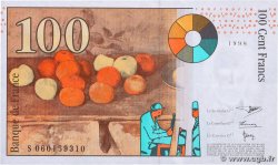 100 Francs CÉZANNE FRANCE  1997 F.74.01 XF-