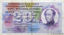 20 Francs SUISSE  1963 P.46j