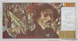 100 Francs DELACROIX FRANCE  1978 F.68.01 F-