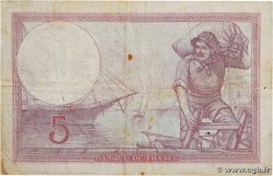 5 Francs FEMME CASQUÉE FRANCE  1931 F.03.15 TB