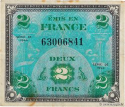 2 Francs DRAPEAU FRANCE  1944 VF.16.01 F+