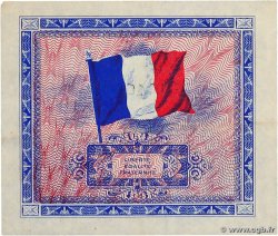 2 Francs DRAPEAU FRANKREICH  1944 VF.16.01 fVZ