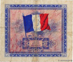 5 Francs DRAPEAU FRANCIA  1944 VF.17.01 BC