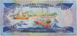 10 Dollars EAST CARIBBEAN STATES  1985 P.23g F