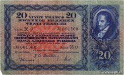 20 Francs SUISSE  1950 P.39r