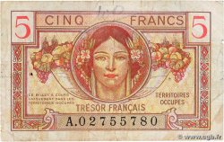 5 Francs TRÉSOR FRANÇAIS FRANCE  1947 VF.29.01