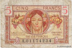 5 Francs TRÉSOR FRANÇAIS FRANCIA  1947 VF.29.01 MB