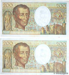 200 Francs MONTESQUIEU Lot FRANCIA  1981 F.70.01 BC