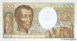 200 Francs MONTESQUIEU FRANCIA  1981 F.70.01 MB