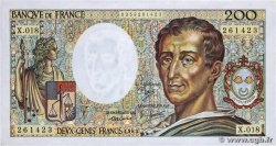 200 Francs MONTESQUIEU FRANCE  1983 F.70.03 VF