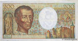 200 Francs MONTESQUIEU FRANCIA  1984 F.70.04 BC