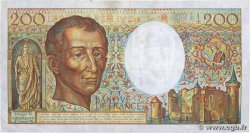 200 Francs MONTESQUIEU FRANCE  1987 F.70.07 F+