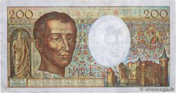 200 Francs MONTESQUIEU FRANCIA  1987 F.70.07 q.BB