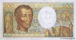 200 Francs MONTESQUIEU FRANCIA  1987 F.70.07 MBC+