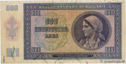 500 Leva BULGARIA  1942 P.060a VF-