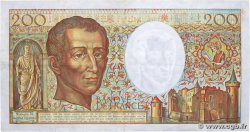 200 Francs MONTESQUIEU FRANCE  1988 F.70.08 VF