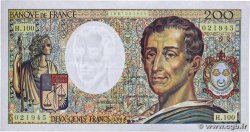 200 Francs MONTESQUIEU FRANCE  1990 F.70.10b