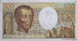 200 Francs MONTESQUIEU FRANCIA  1990 F.70.10c BC+