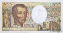 200 Francs MONTESQUIEU FRANCE  1990 F.70.10c VF+