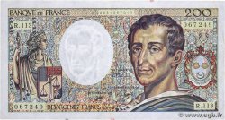 200 Francs MONTESQUIEU FRANCIA  1990 F.70.10c