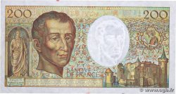 200 Francs MONTESQUIEU FRANCIA  1990 F.70.10c BC+