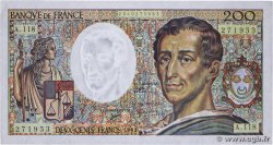 200 Francs MONTESQUIEU FRANCE  1992 F.70.12b XF