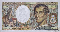 200 Francs MONTESQUIEU FRANCIA  1992 F.70.12b q.SPL