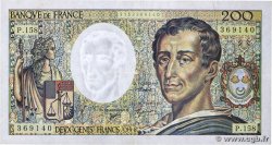 200 Francs MONTESQUIEU Modifié FRANCE  1994 F.70/2.01 VF