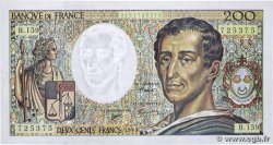 200 Francs MONTESQUIEU Modifié FRANCIA  1994 F.70/2.01 EBC