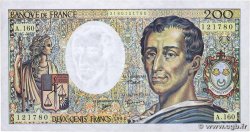 200 Francs MONTESQUIEU Modifié FRANCE  1994 F.70/2.01 VF-