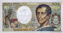 200 Francs MONTESQUIEU Modifié FRANCE  1994 F.70/2.01