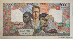 5000 Francs EMPIRE FRANÇAIS FRANCE  1946 F.47.53 XF-