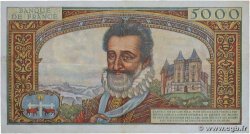 5000 Francs HENRI IV FRANCIA  1957 F.49.02 BB